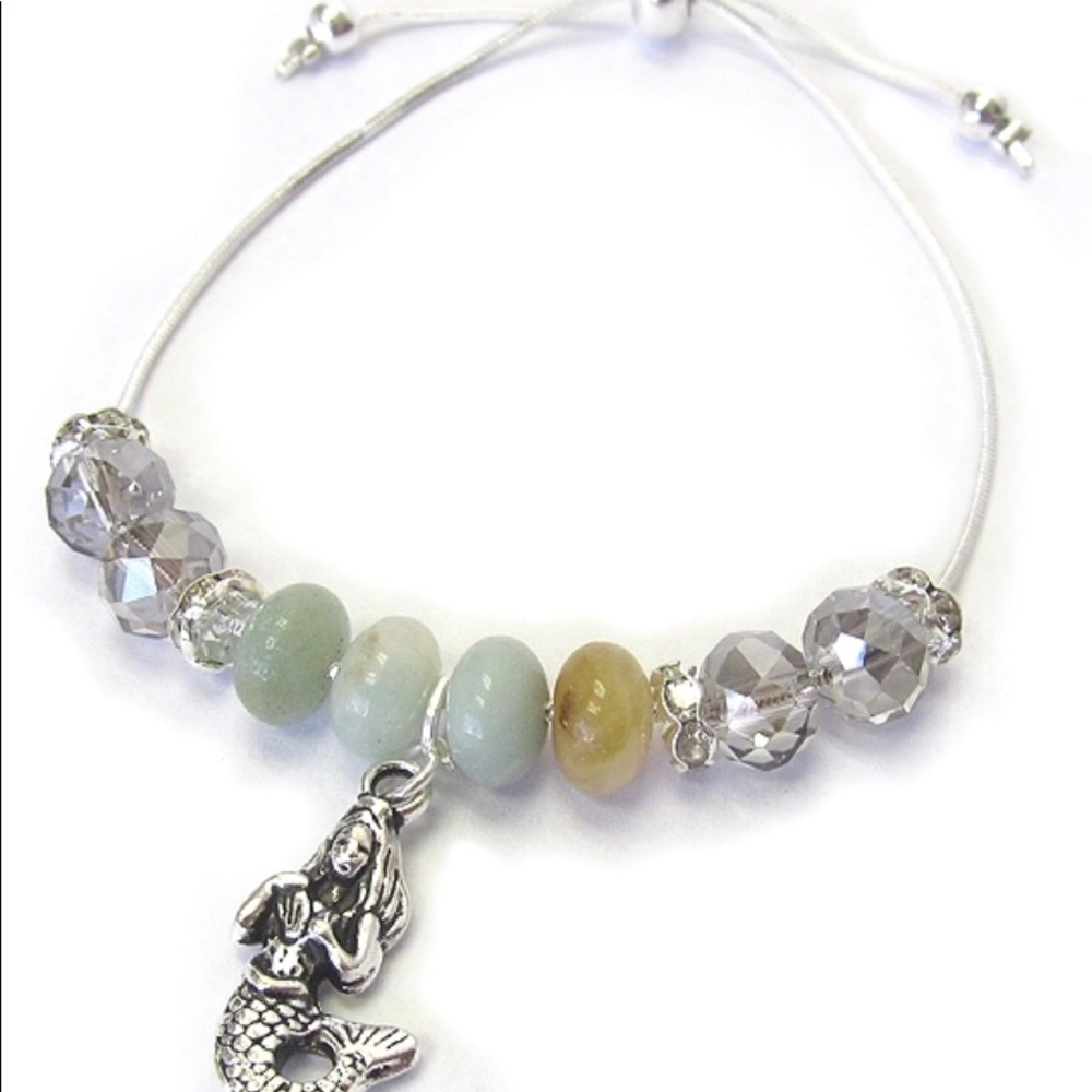 Mermaid bead bracelet